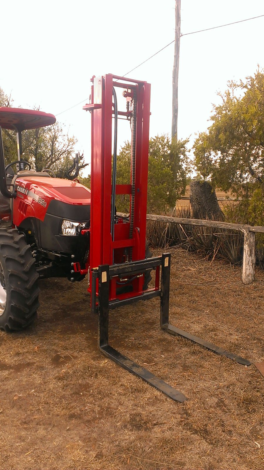 Tractor Mounted Forklifts for most makes McCormack Industries